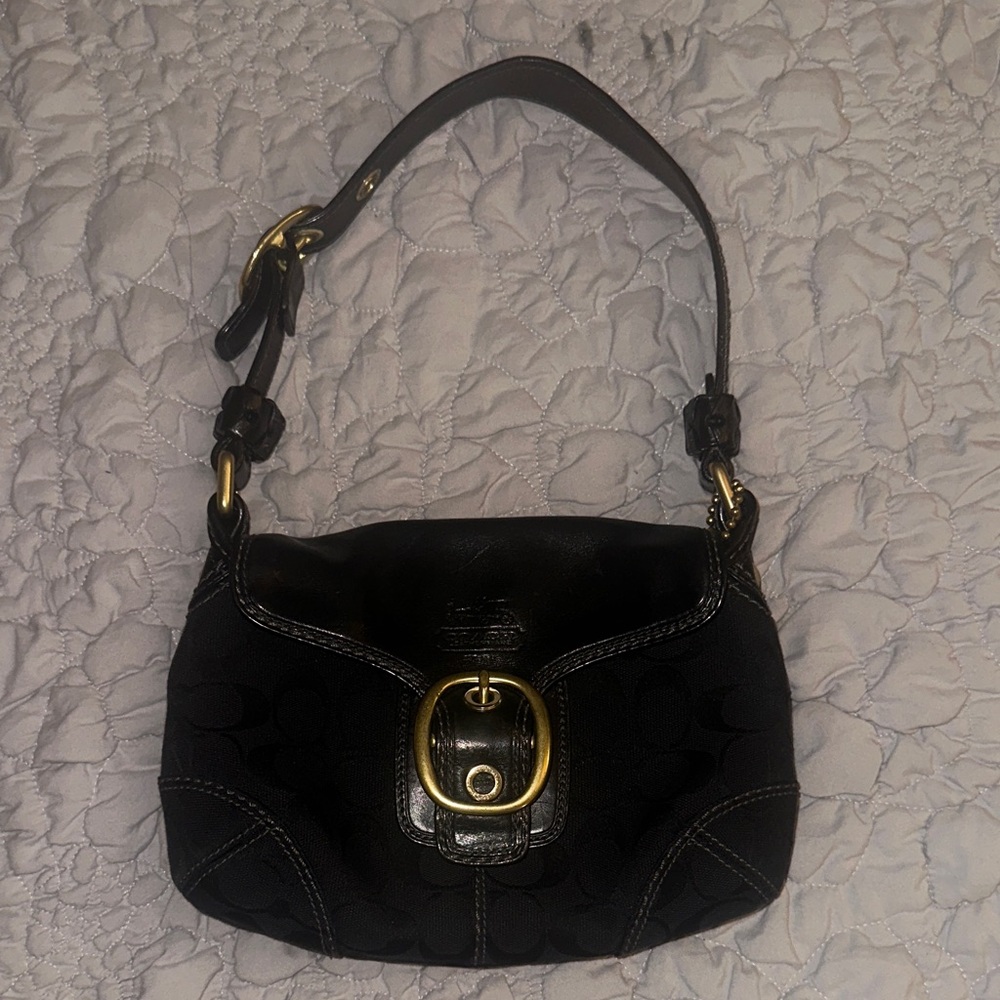 Coach Soho Black Shoulder Bag